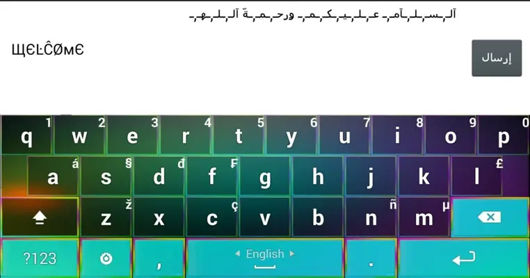 Decoration Text Keyboard android App screenshot 2