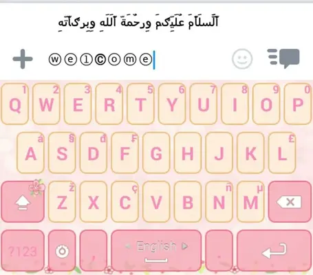 Decoration Text Keyboard android App screenshot 5